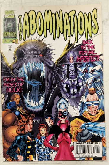 The Abominations December 1996 Vol. 1 #1 (image for) The Abominations December 1996 Vol. 1 #1