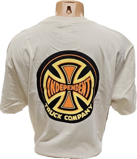 Independent Truck Co. 78 Cross T-Shirt Cream / Large (image for) Independent Truck Co. 78 Cross T-Shirt Cream / Large